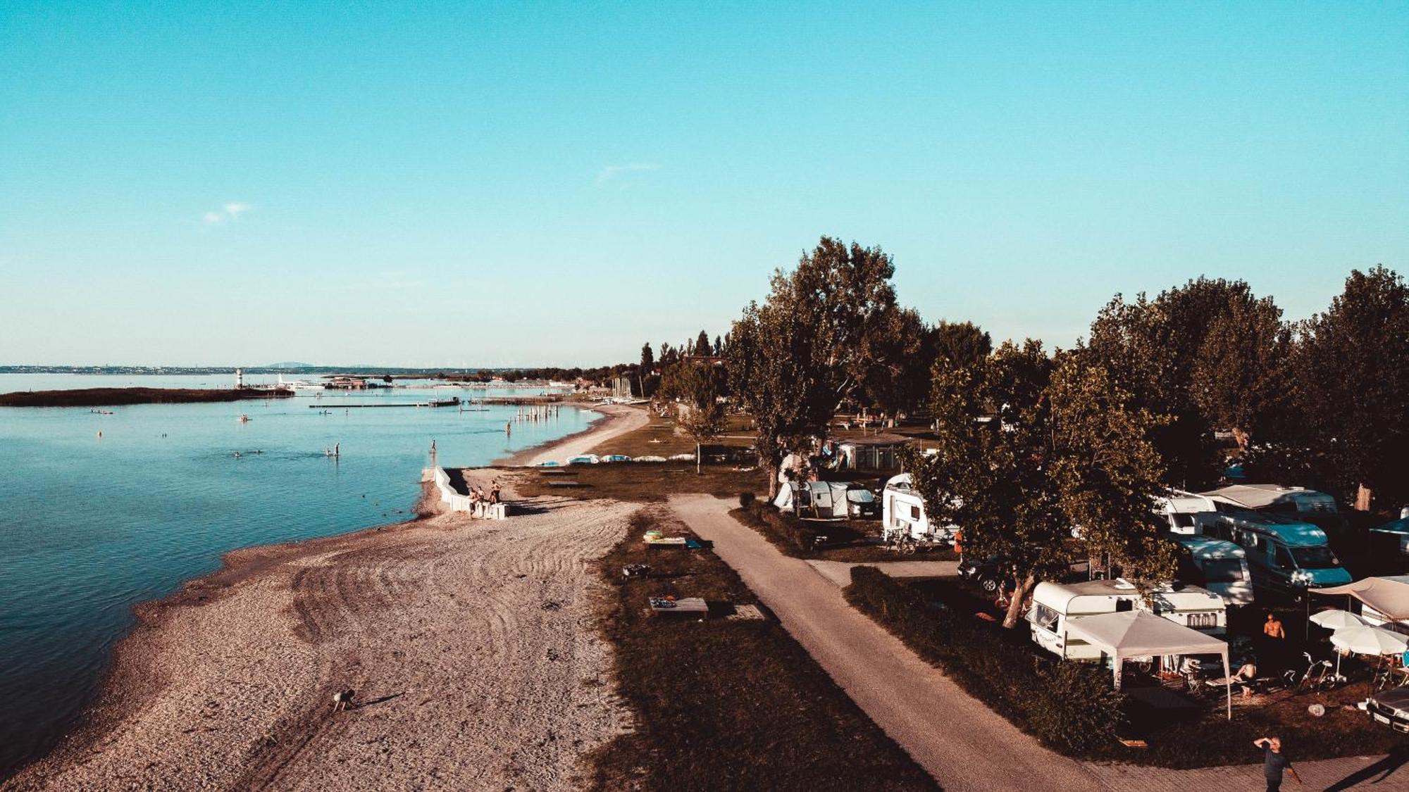 Mobile Homes Direkt Am Strand Des Neusiedler Sees Podersdorf am See Zewnętrze zdjęcie